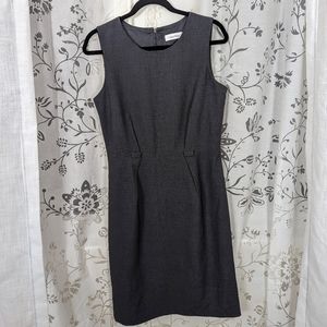 Calvin Klein Classic Gray Dress  Size 8